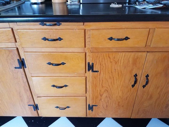 q how do i get professional paint look on these ugly cabinets