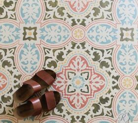 s 25 stencil patterns you ll wish you d seen sooner, Anatolia Tile Stencil
