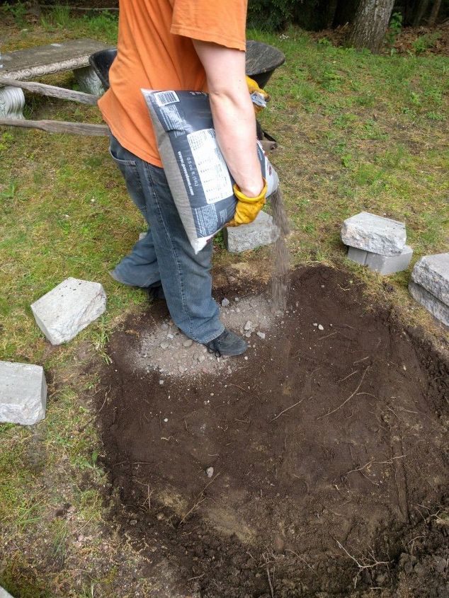 inexpensive diy fire pit