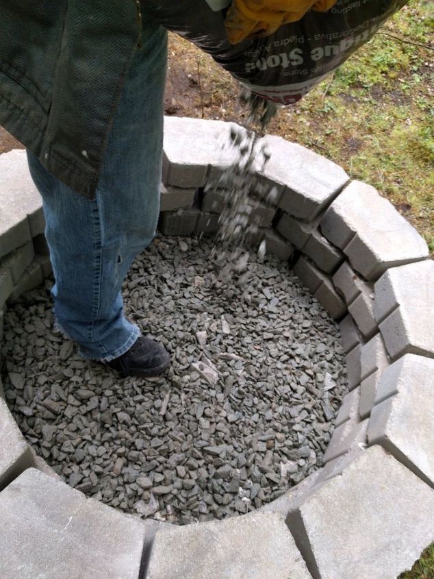 inexpensive diy fire pit