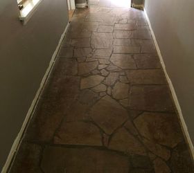 q how to clean a stone floor