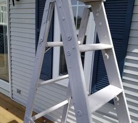 ladder redo into shelf for deck