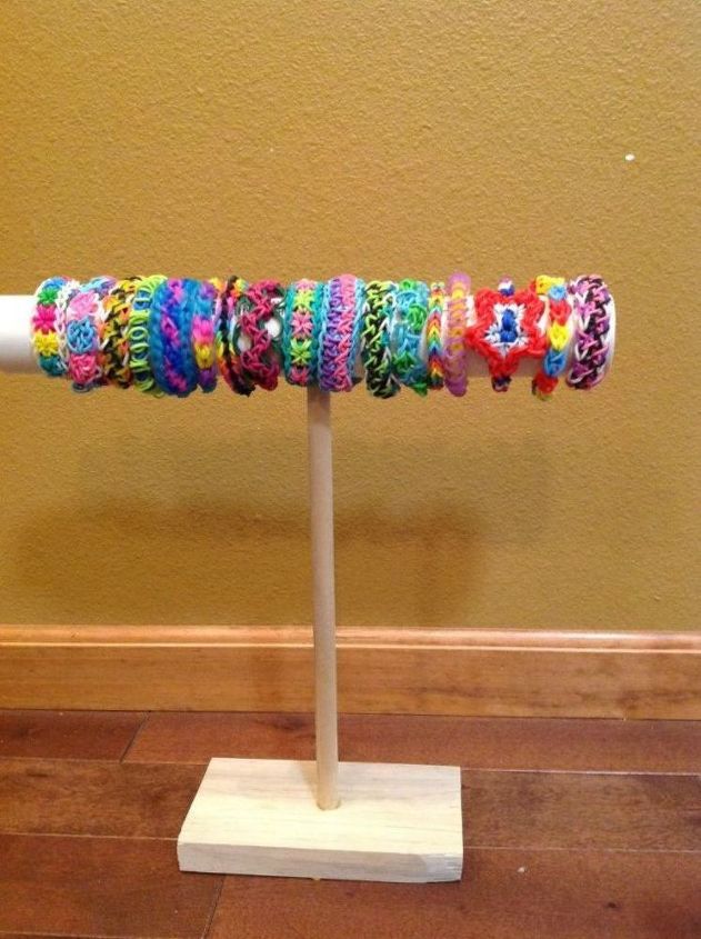 s why everyone is grabbing pvc pipes for their home decor, They can become the cutest bracelet stand