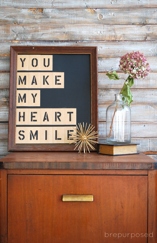 s here s how you can diy the hottest home decor trends of 2018, Incorporate Some Typography