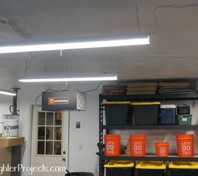 instalacin de iluminacin led en el garaje