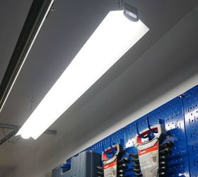 Instalación de iluminación LED en el garaje