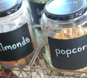s 15 ways to recycle and create more storage at the same time, Upcycle jars into fun food storage