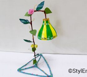 s 15 things to do with scrap material, Build a Beautiful Lampshade