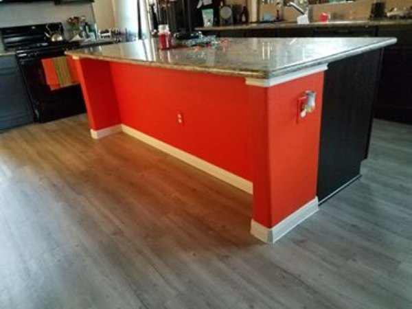 adding a pop of color to my kitchen with a little help