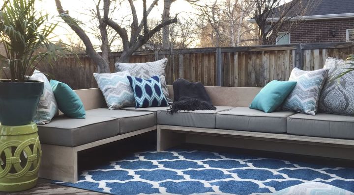 s these stunning seating ideas will blow you away, Outdoor Sectional Sofa