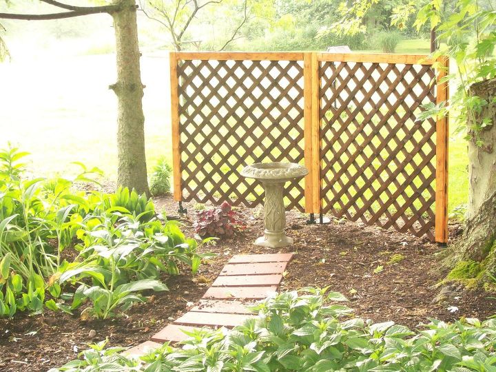 s copy one of these lovely lattice ideas for your home, Tall Fencing