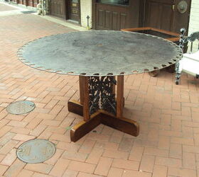 s 15 perfectly round tables, Saw Blade Transformed