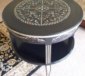 s 15 perfectly round tables, Salvage Table Becomes An Elegant Keeper