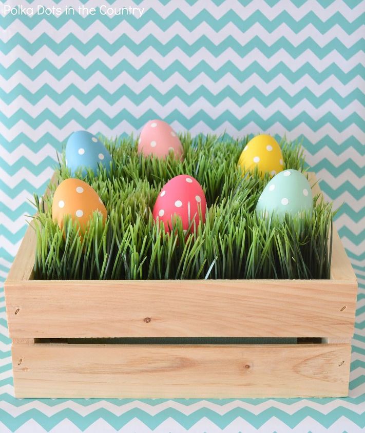 s 21 ways to have more polka dots in your life, Easter Egg Crates