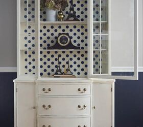 s 21 ways to have more polka dots in your life, Easy China Cabinet Update