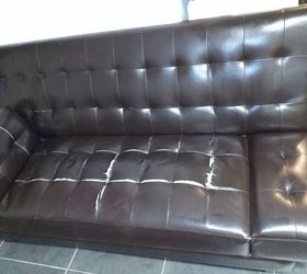 q repair faux leather couch