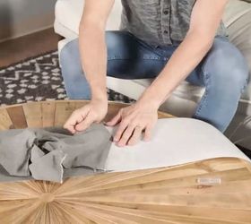 how to make a custom fabric lampshade