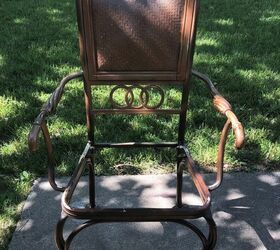 outdoor chair makeover