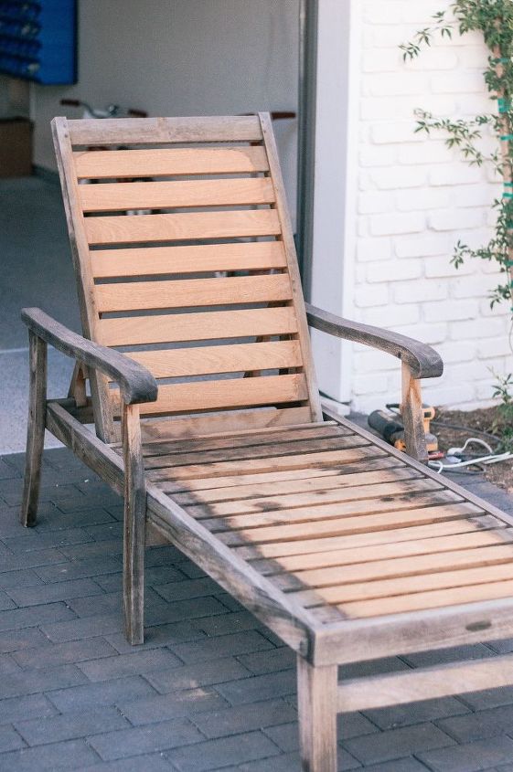 how to easily restore outdoor teak wood furniture
