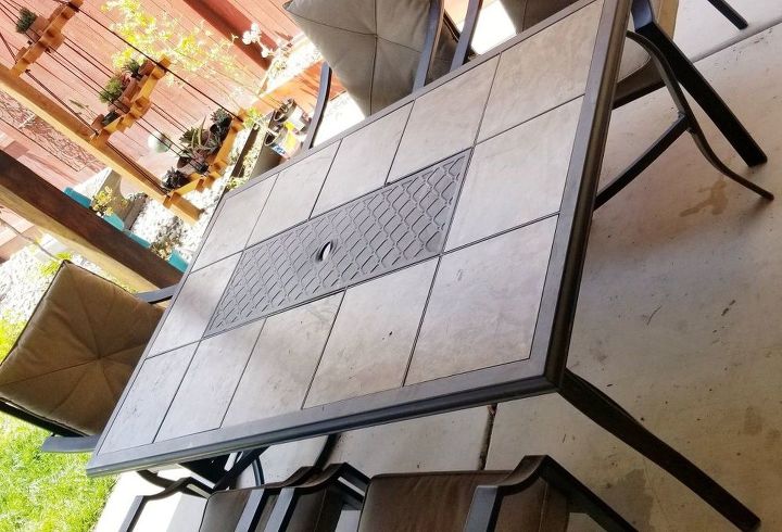 Replacement Tiles For Patio Table How To Replace A Patio Table Top