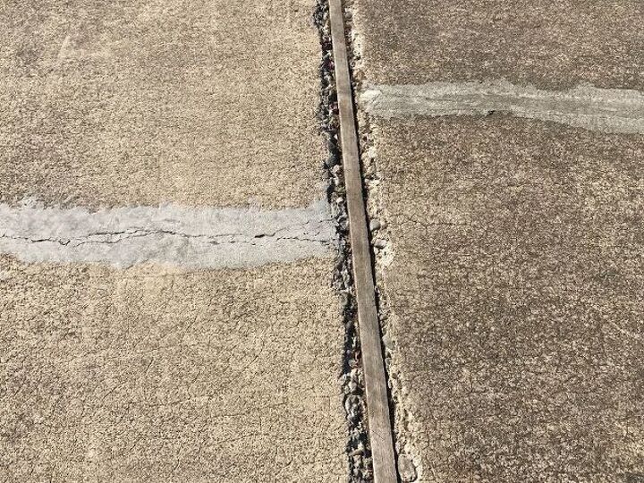 q cracking concrete