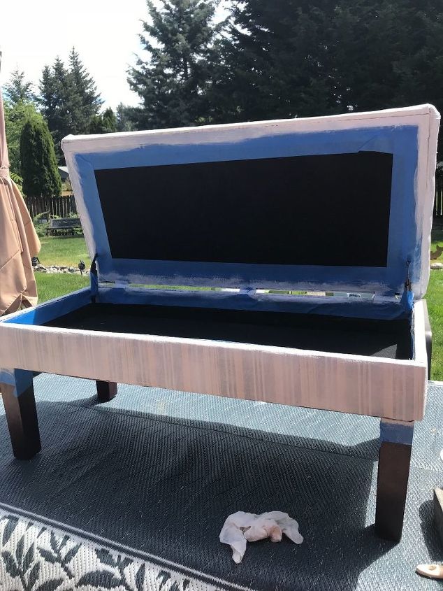 Foot Of The Bed Storage Bench Makeover Foot Of The Bed Storage Bench Makeover