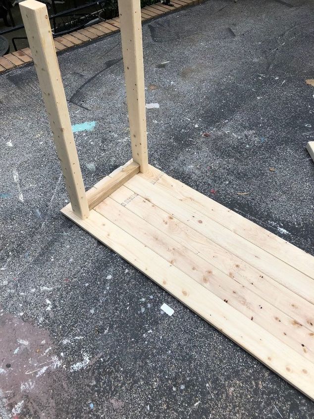 construa uma mesa de sof estilo fazenda