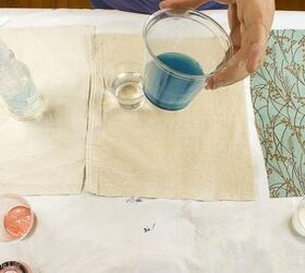 an easy how to paint upholstery fabric
