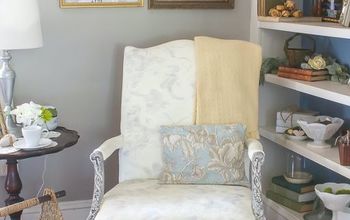An Easy How to Paint Upholstery Fabric