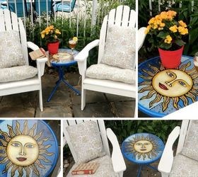 Stained Glass Patio Table for Under $25