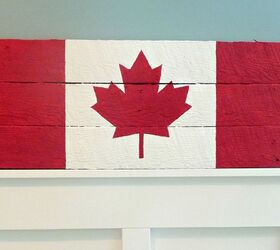 s everything red for canada day, Flag Pallet Tutorial