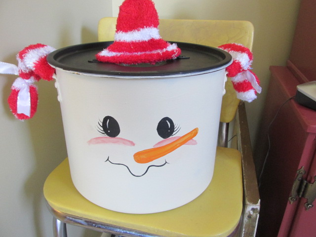 s 13 diy projects that scream canada, Snowman Kettle