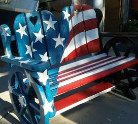 s 20 benches you can build this summer, For the Fourth of July
