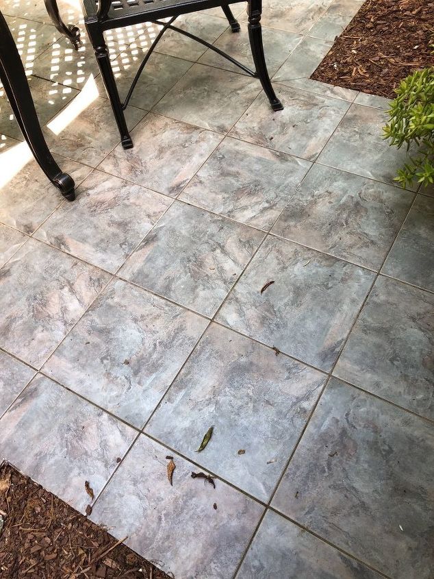 q what can i apply to my outdoor tiled terrace to make it less slippery