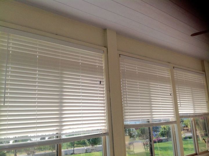 suggestions for a topper to cover just top of blinds