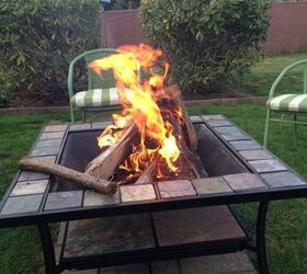 from fire table to firepit, Original fire pit