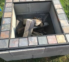 from fire table to firepit, Ready for a fire