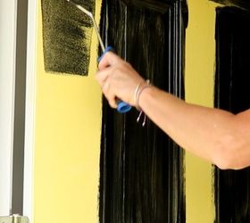 The Proper Way to Paint (and Stencil) a Front Door | Hometalk