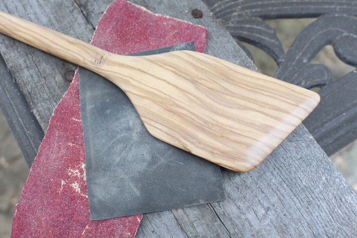 hand carved spatula
