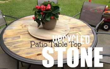 Pallet Wood To Replace Broken Glass Top, How To Replace Broken Glass Patio Table