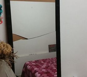 broken mirror wall art