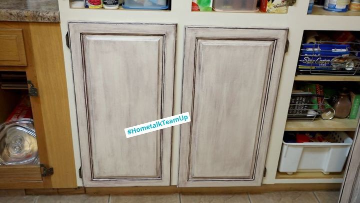 s do your kitchen cabinets need an update, Distressed Materials Cost 100 300