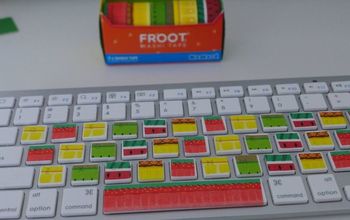 How to Decorate Your Keyboard With Washi Tape