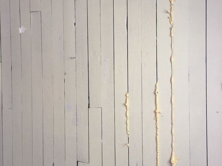 q what can i do to this ceiling to fill in gaps between boards