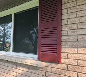 what colour do i use to update shutters