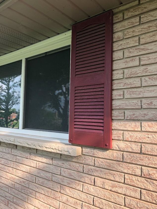 what colour do i use to update shutters