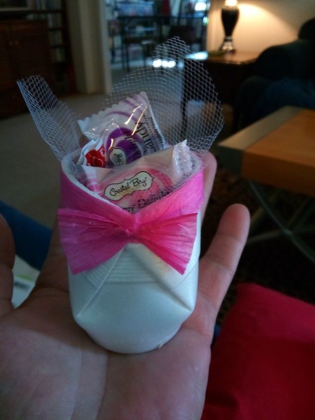 dollar tree baby bootie shower favor