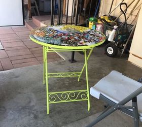 epoxy resin outdoor table