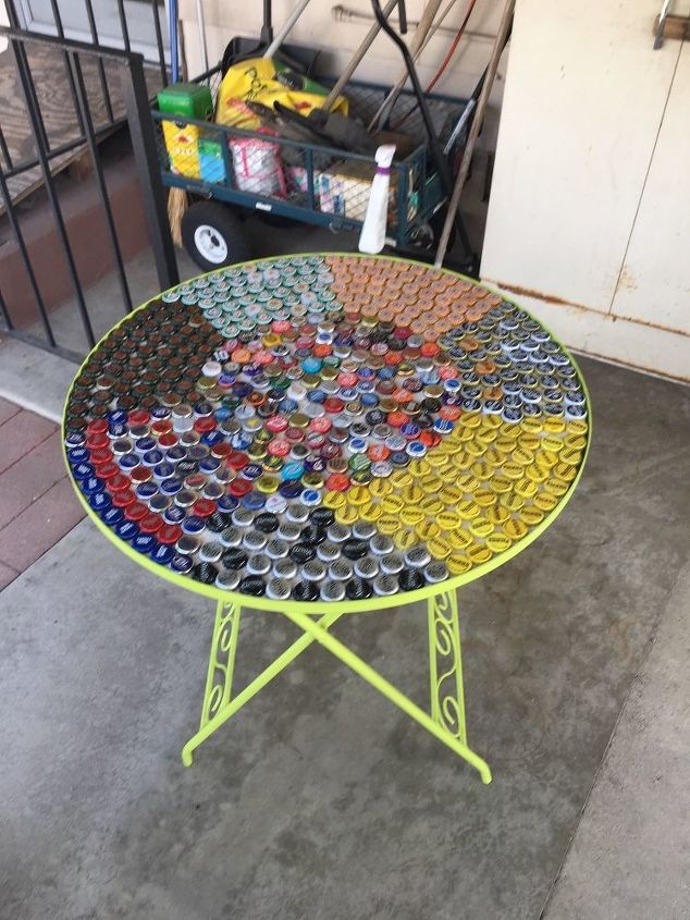 q what kind of resin do you use for an outdoor table and chairs that won