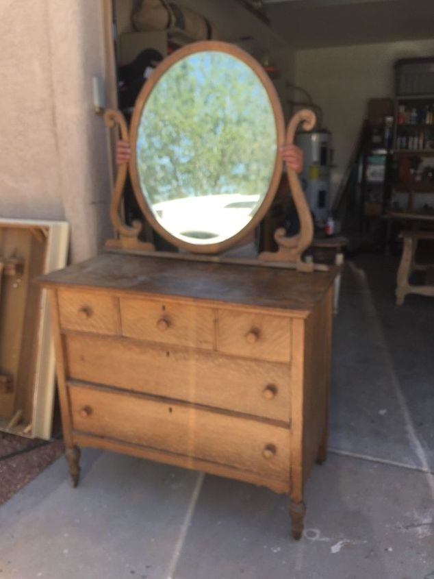 beteal my heart antique dresser makover